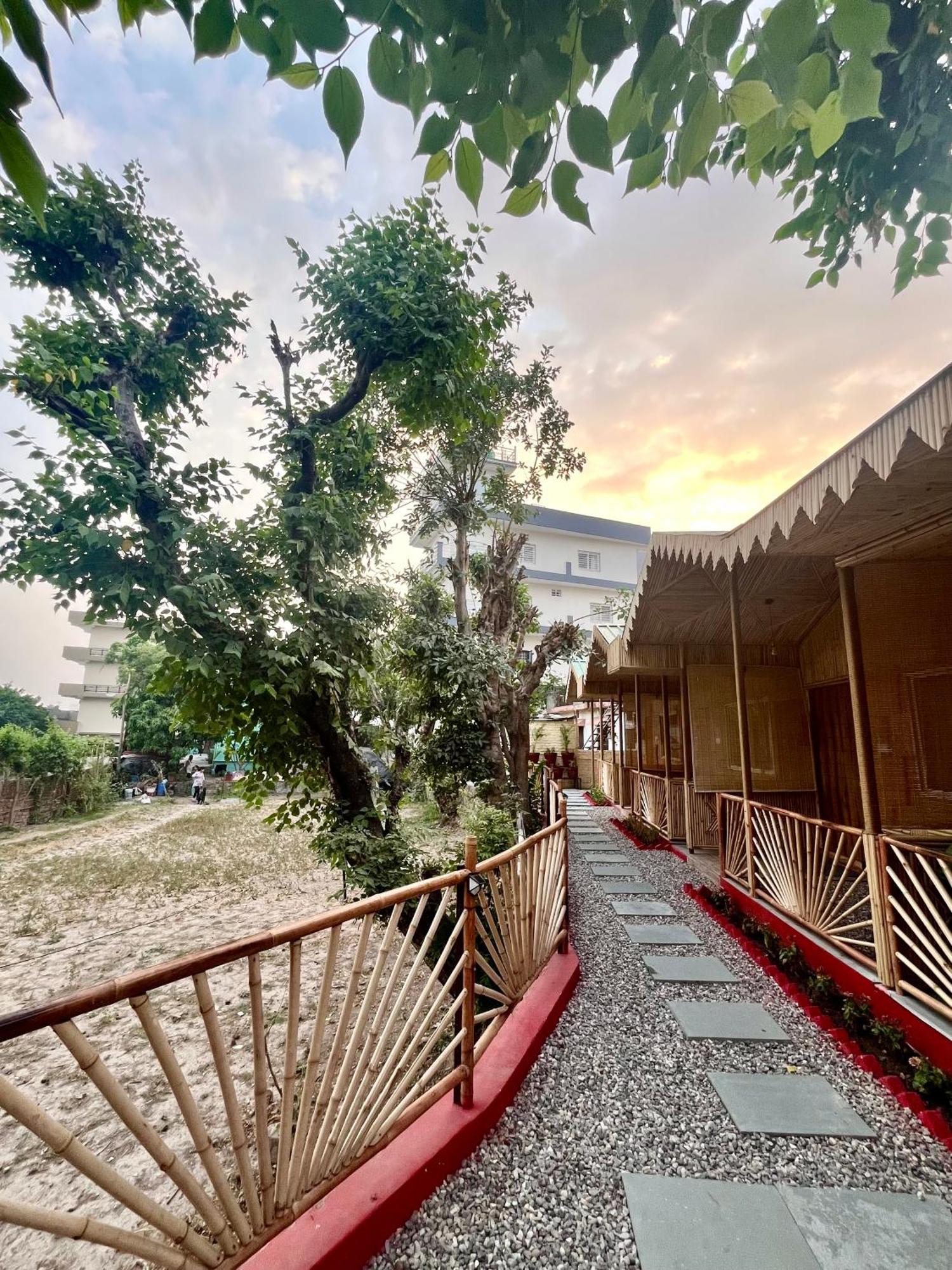 Bamboo Garden Cottages And Cafe Rishīkesh Exterior foto